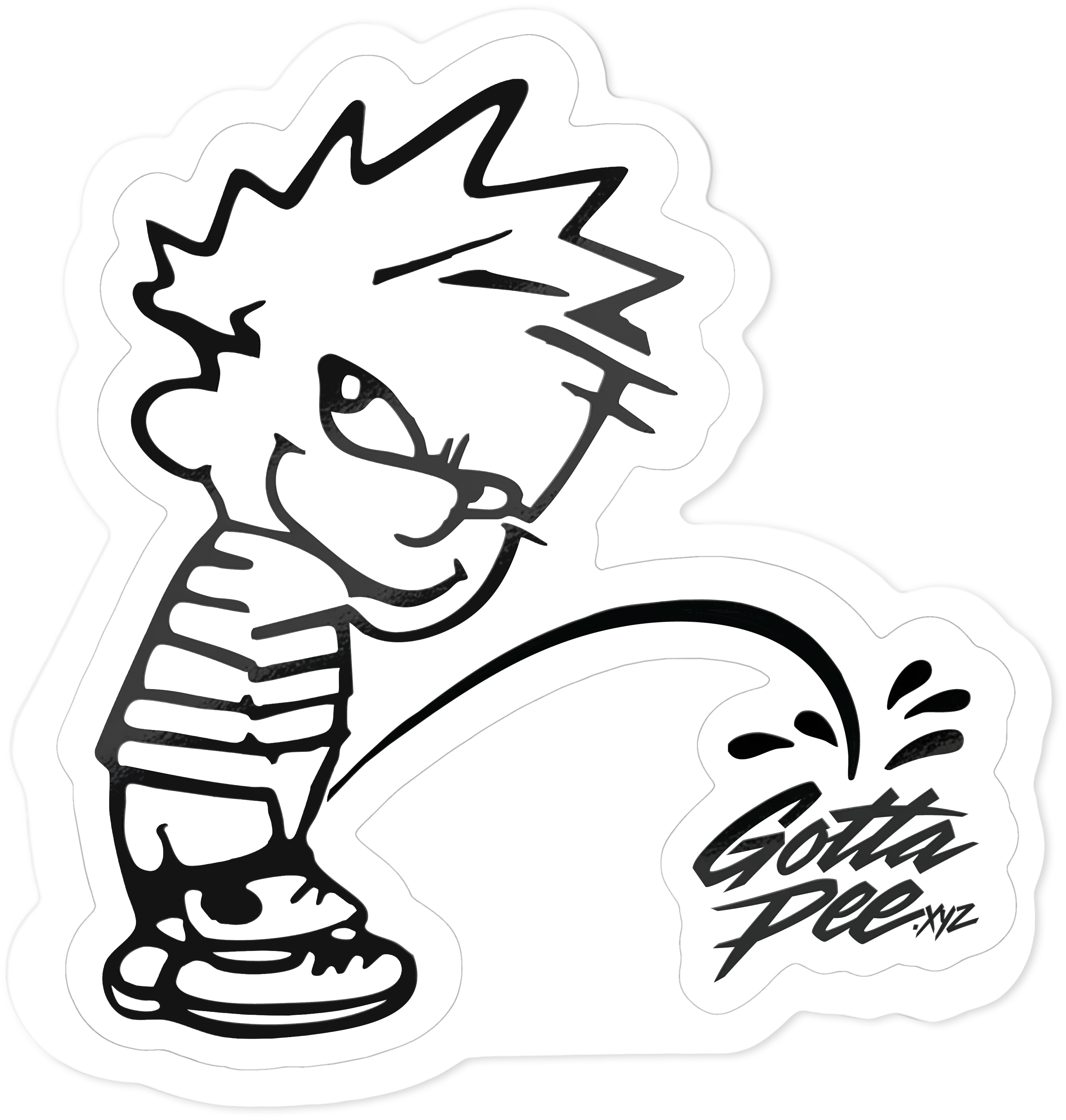 Calvin Sticker
