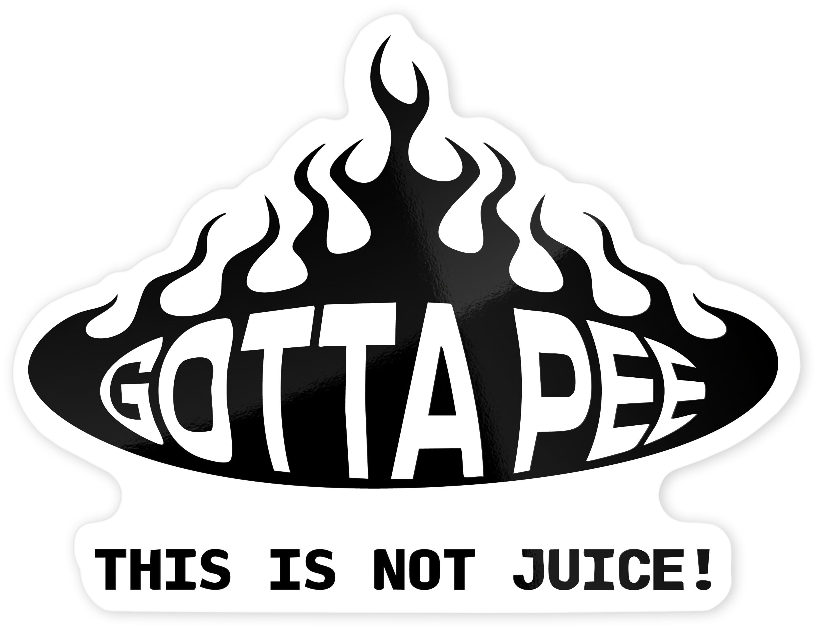This Is Not Juice! Sticker